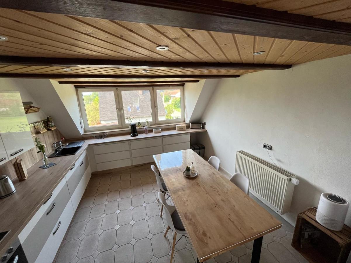 Schoene Wohnung In Ruhiger Laendlicher Lage Heidenheim  Buitenkant foto